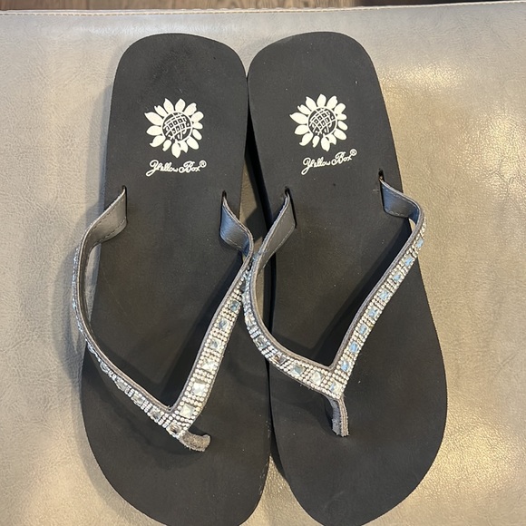 Yellow Box Shoes Womens Yellow Box Jeweled Sandals Poshmark